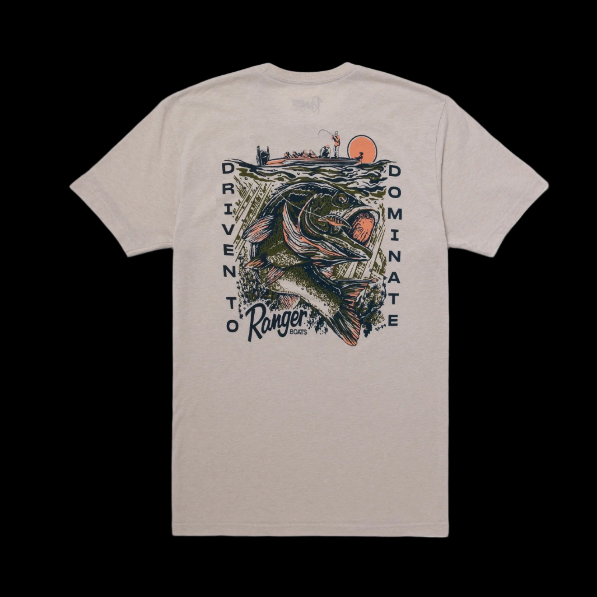 Men's Rougen Embossed Sand T-shirt