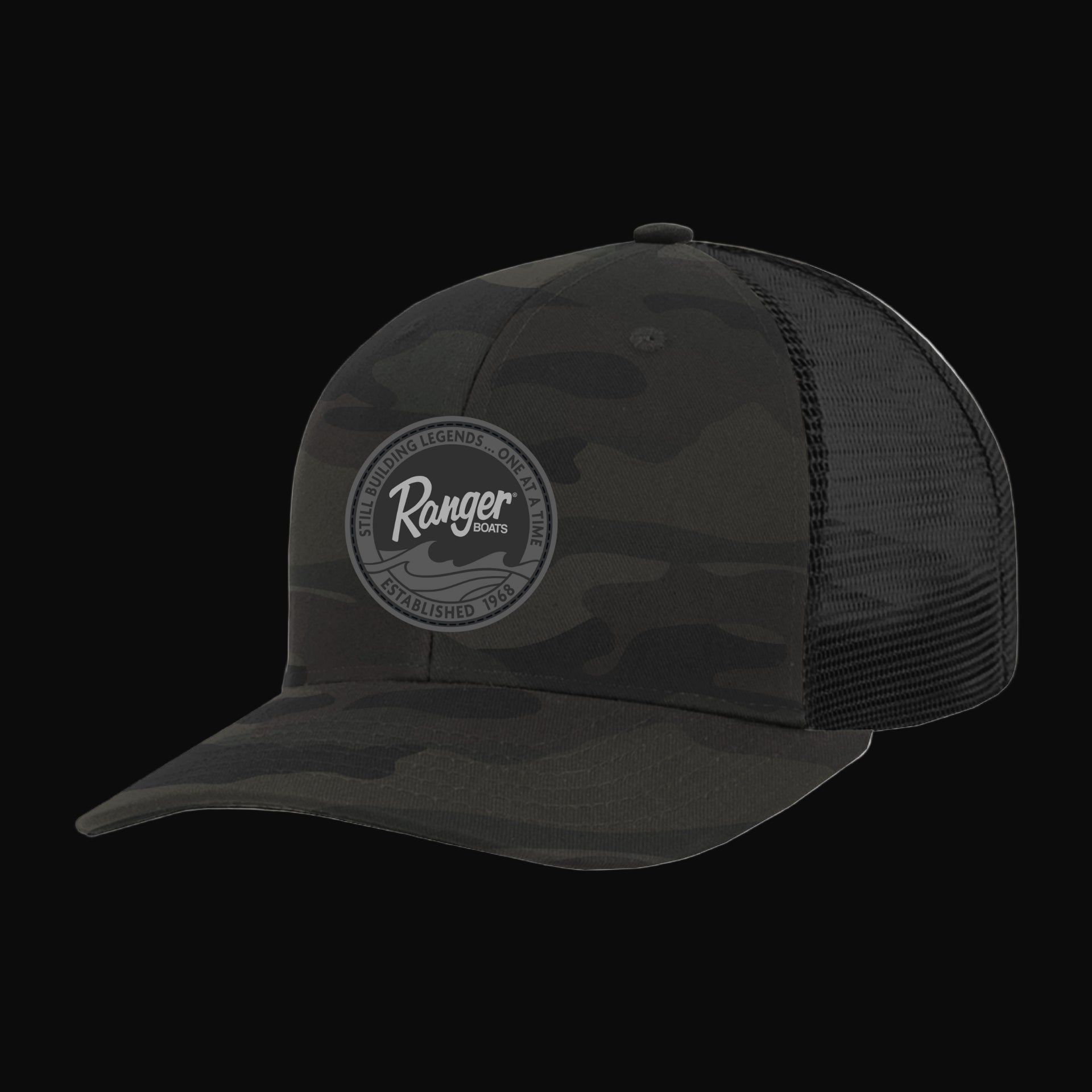 CAMO HAT W/RED BOW main image 1