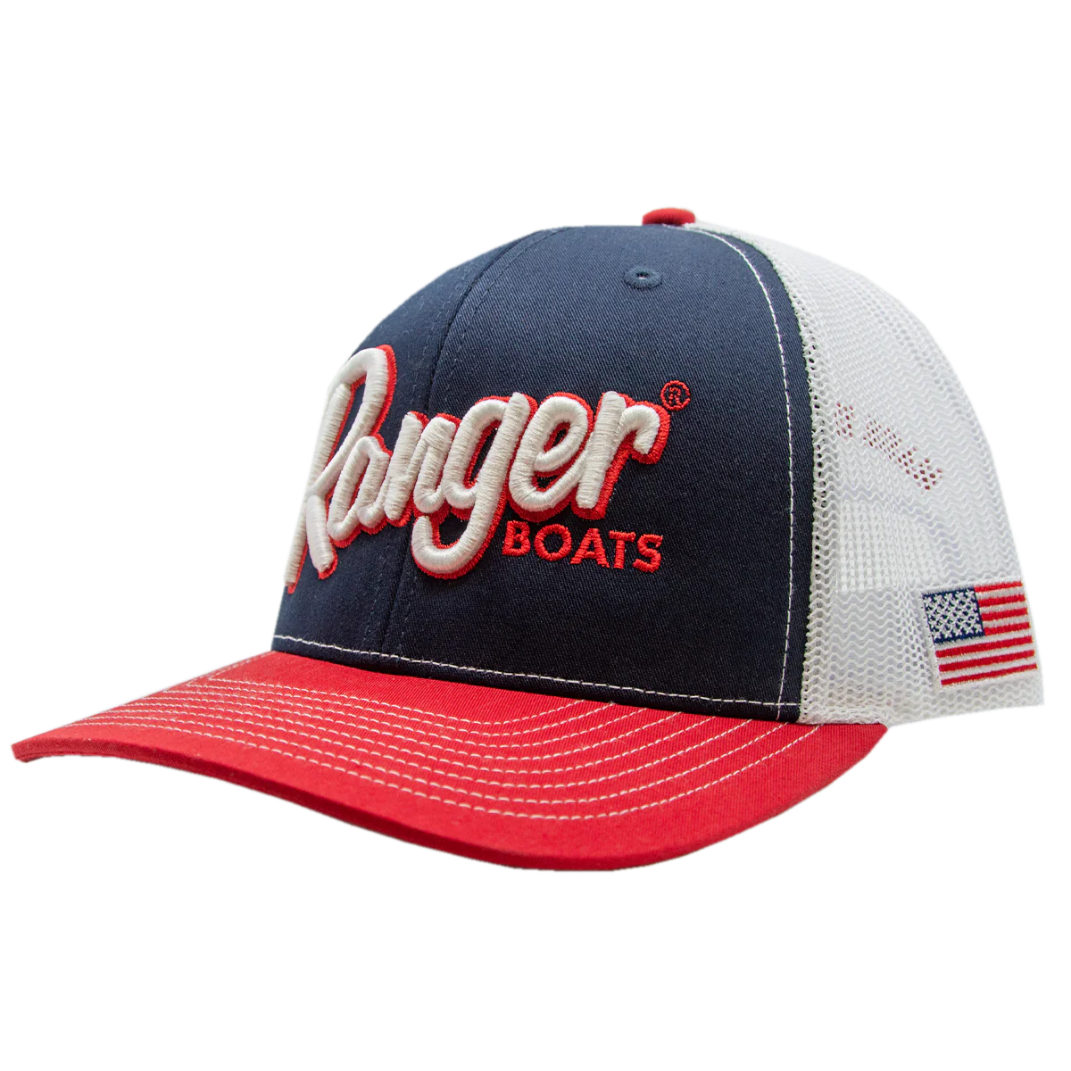 Hook & Tackle American Flag Trucker Hats