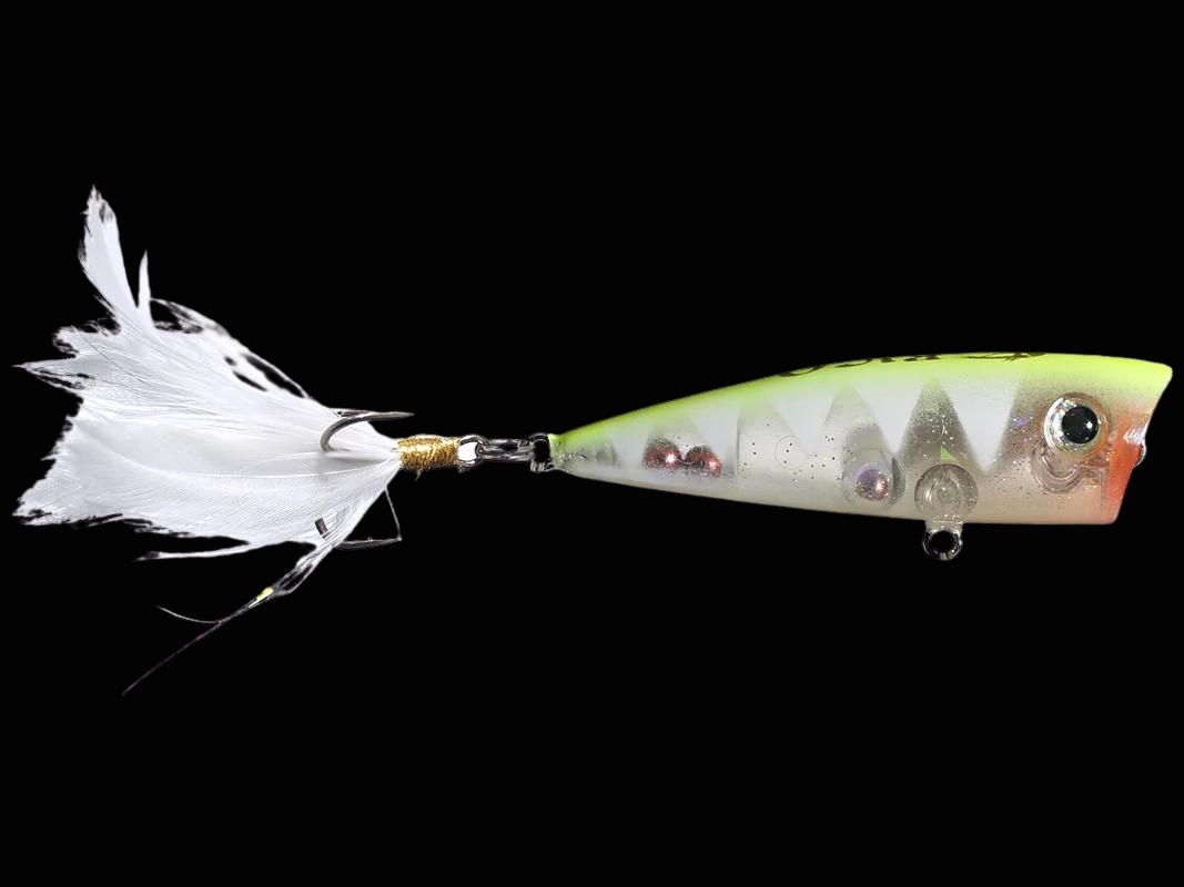 Lobina Rico Popper Fishing Lures – Choose Your Color, Topwater Bass Lure