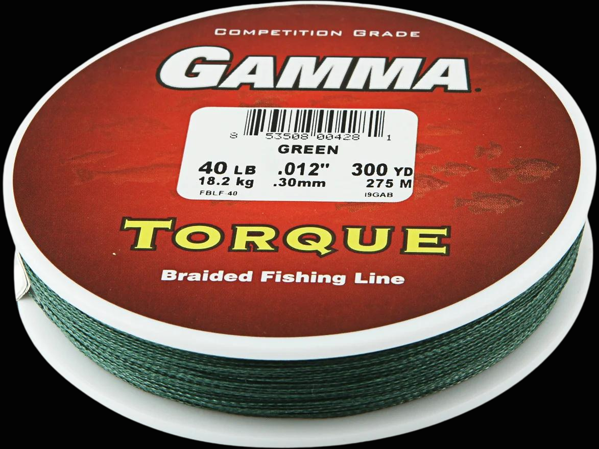 Gamma Torque High Performance 100% Spectra Braid – Anglers Choice