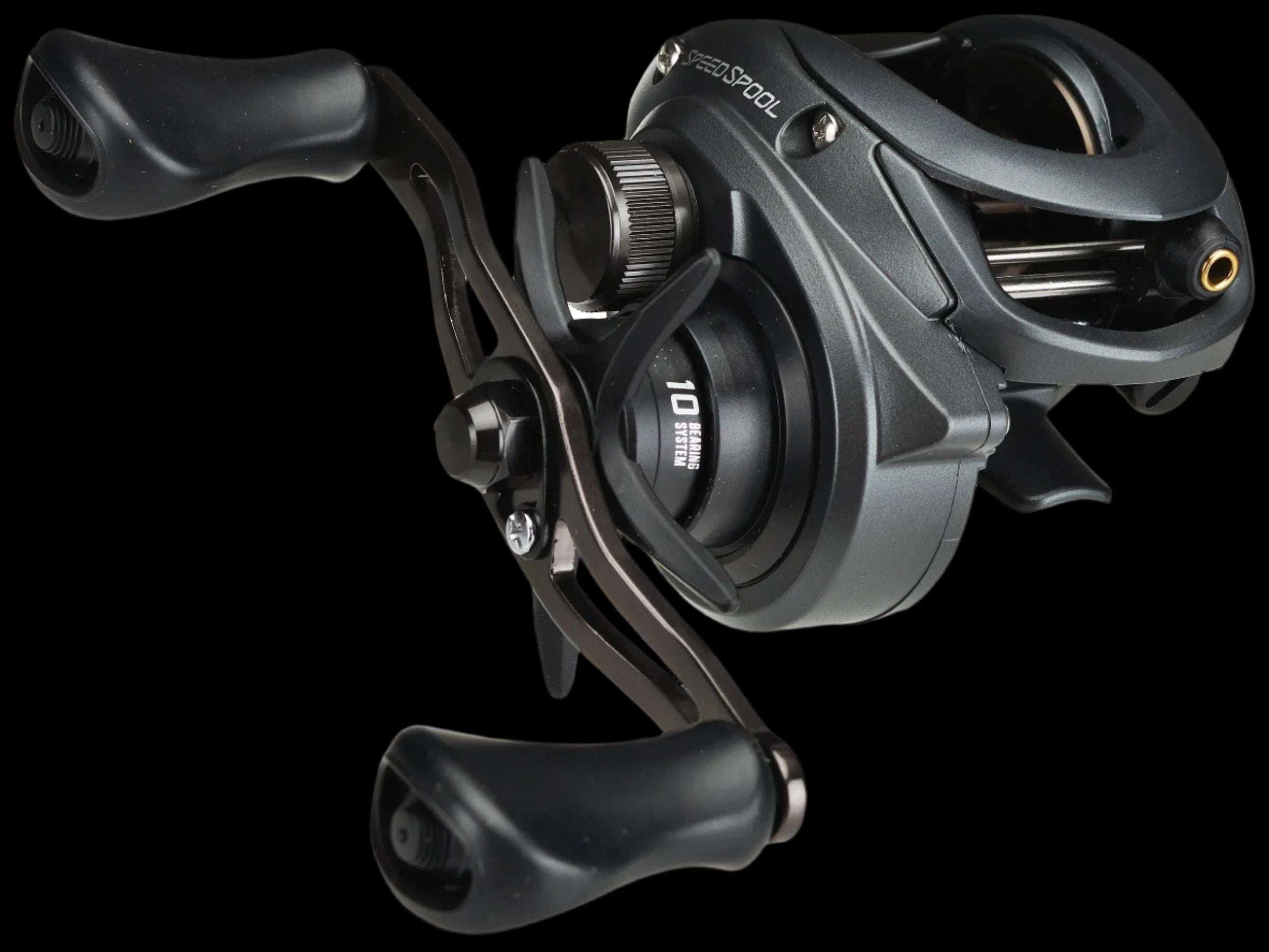 angler tournament choice baitcaster reel 3 ball bearings Lew's Speed Spool Baitcast Reel