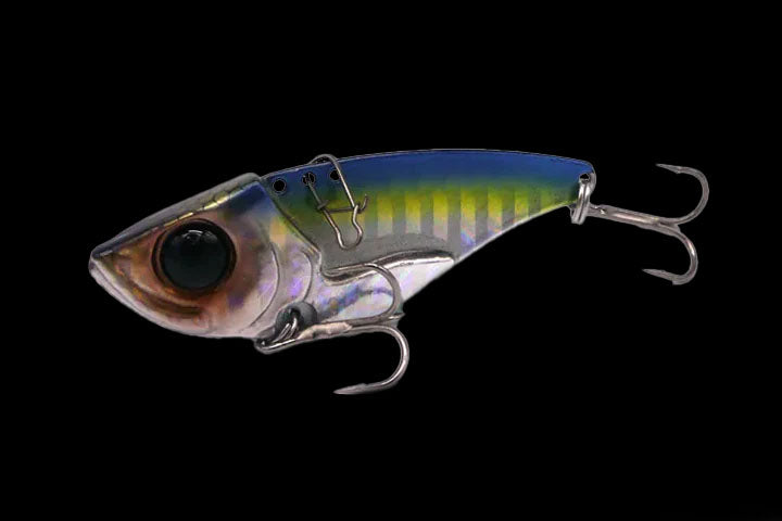 damiki fishing lures Damiki Vault Blade Bait, 3/8 oz / Holo Cyber Gold