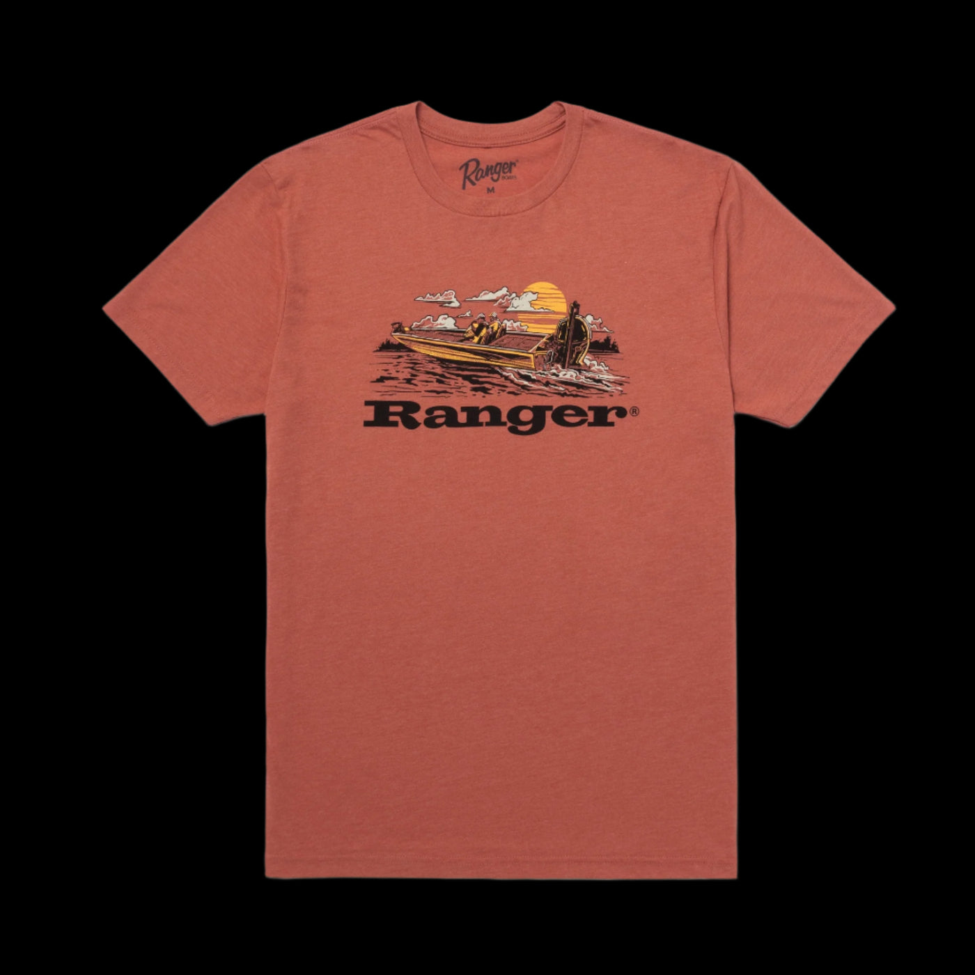 Ranger Unisex SS Tee Heather Redwood