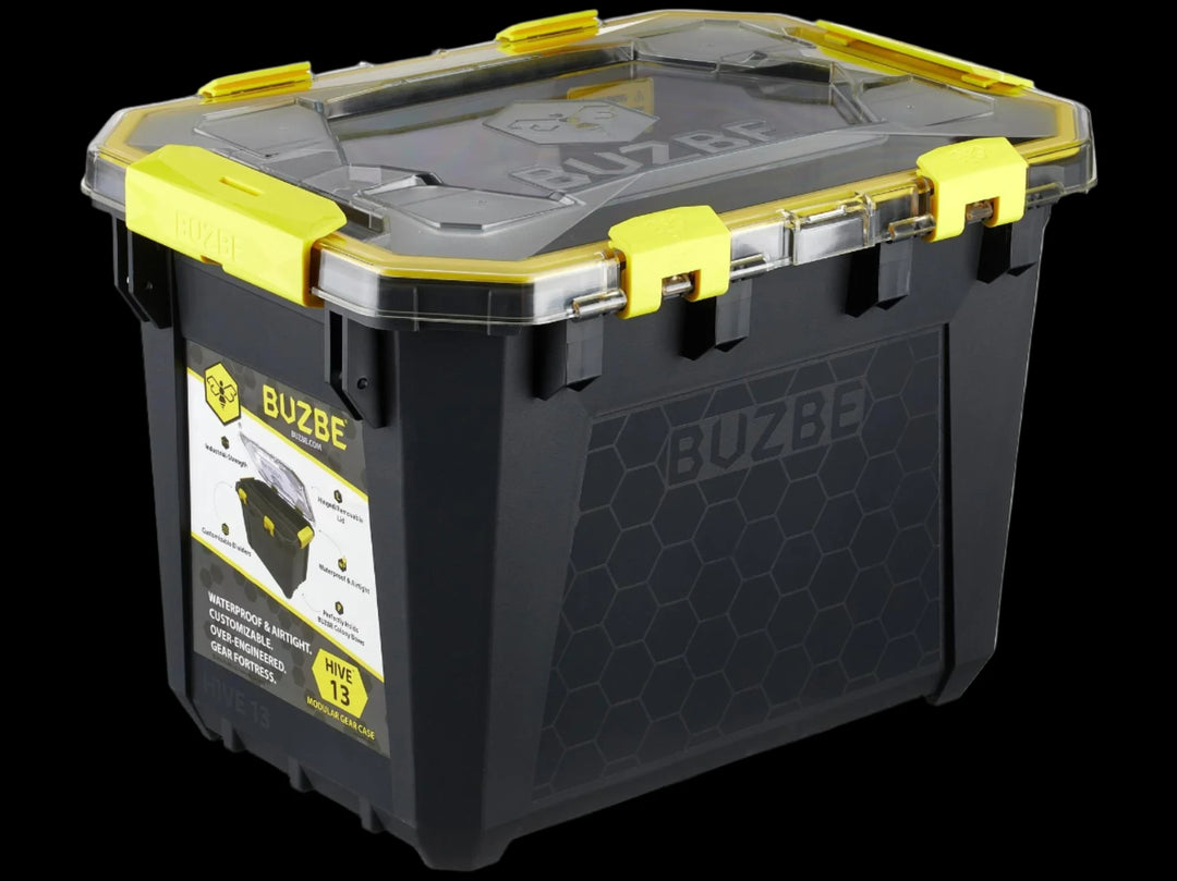buzbe colony modular tackle box stores Buzbe Hive 13 Modular Tote Box – Anglers Choice Marine Tackle Shop