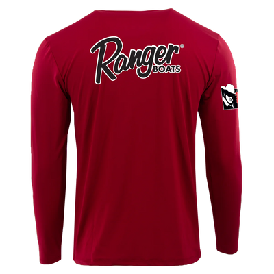 Ranger Cup LS Performance Crew - Red Hot