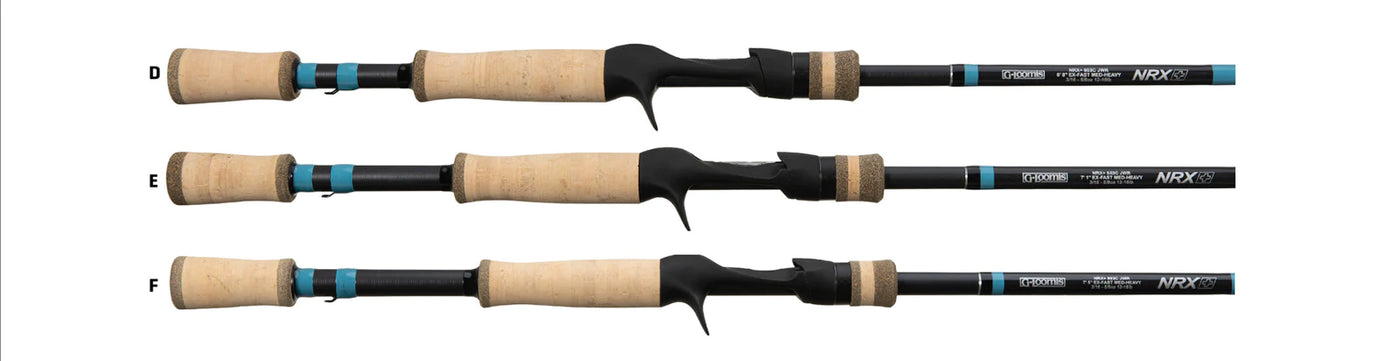 G. Loomis NRX+ Bladed Jig Casting Rods