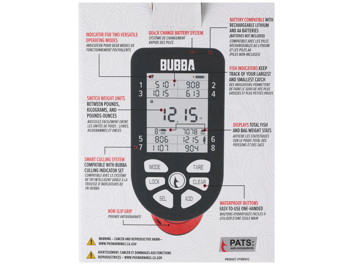 Fsih Scale Instrument Bubba Smart Fish Scale – Anglers Choice Marine Tackle Shop