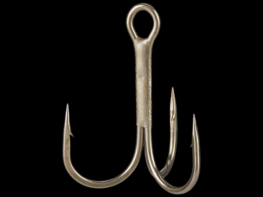 brozne fish hooks Gamakatsu Round Bend Treble Hooks