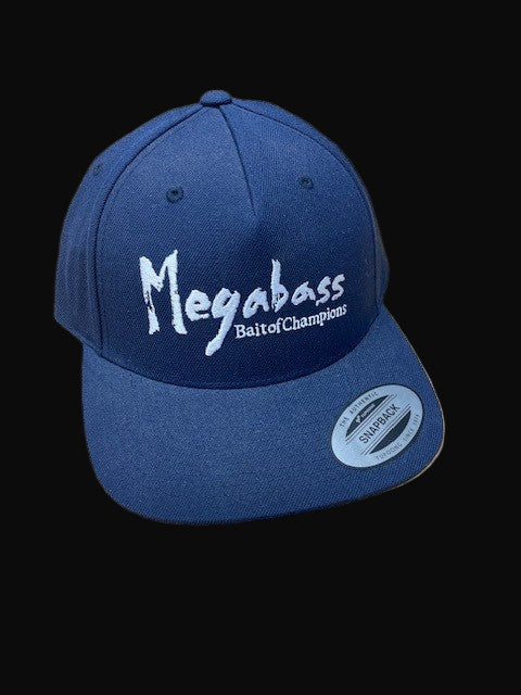 Megabass Wool Snapback - Brush Logo