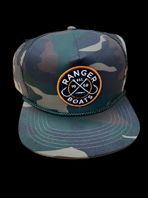 Ranger Flat Bill Camo Trucker