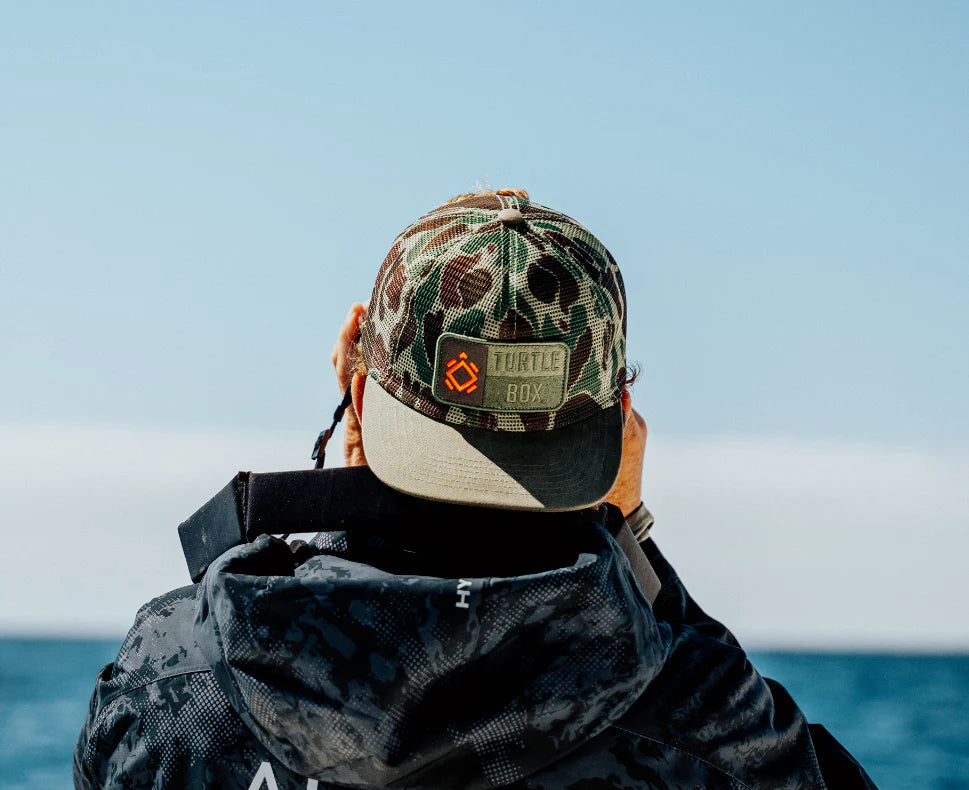 Turtlebox - All-Mesh Camo Trucker Hat