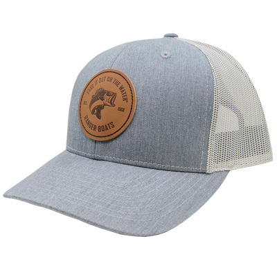 Ranger Leather Patch Cap - Heather Gray