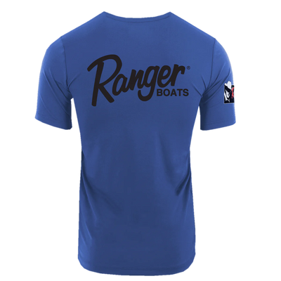 Ranger Cup Short Sleeve Performance Shirt - Strong Blue