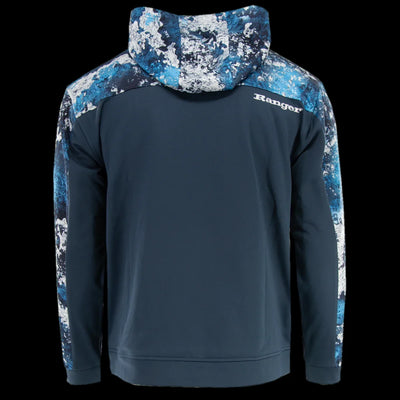 Ranger Boats Performance Fleece Hoodie - Steel Blue/Rift