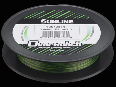 Sunline Overwatch Metered Braid 125yd – Anglers Choice Marine Tackle Shop