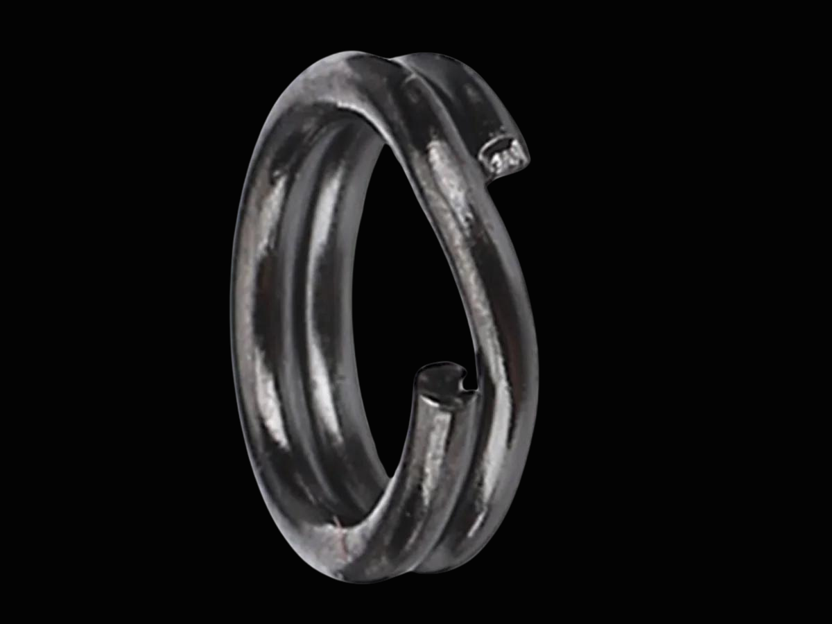 Boggy Split Ring Black Economy Size 5 100lb 60 /pack (1601 Boggy Split Ring Black Economy Size 5 100lb 60 /pack (1601
