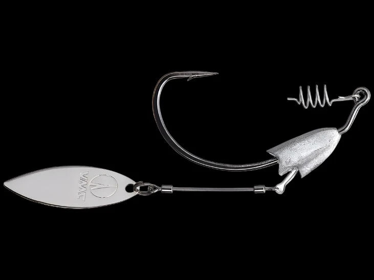 VMC Heavy Duty Weighted Willow Swimbait Hook 2pk