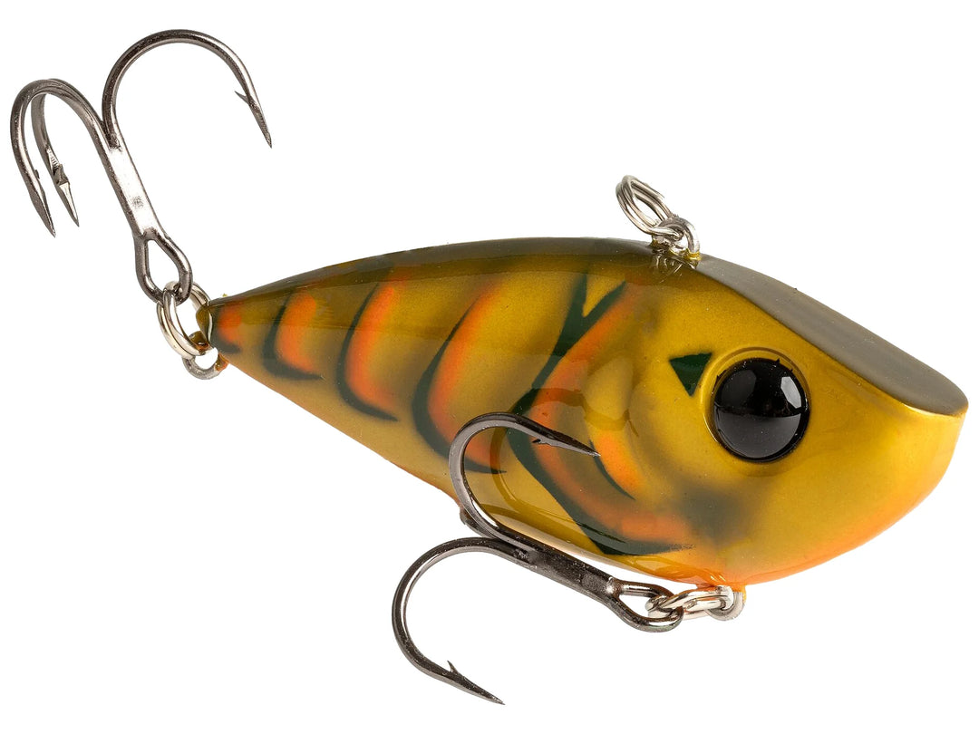Strike King Red Eyed Shad Tungsten 2 Tap Fishing Lure - Chili Craw Color For Bass Fishing