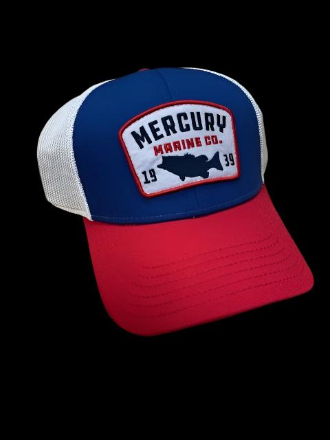 Mercury Trucker Hat - Royal/Red