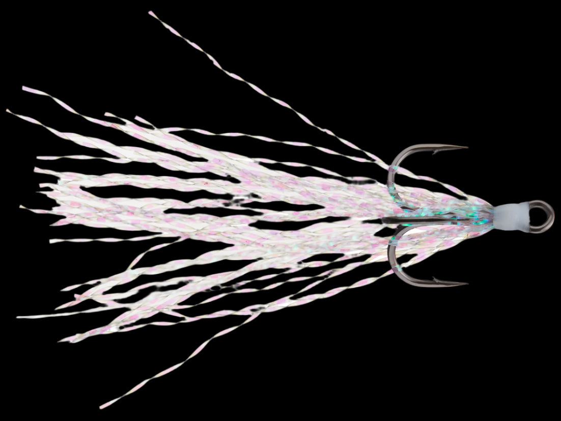 Megabass Tinsel Treble Hook #10 2pk