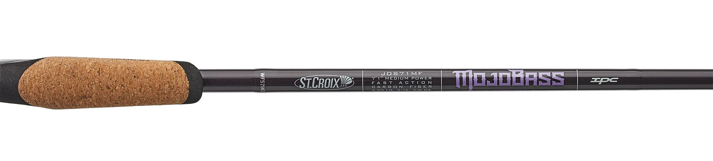 St. Croix Mojo Bass Trigon Spinning Rods