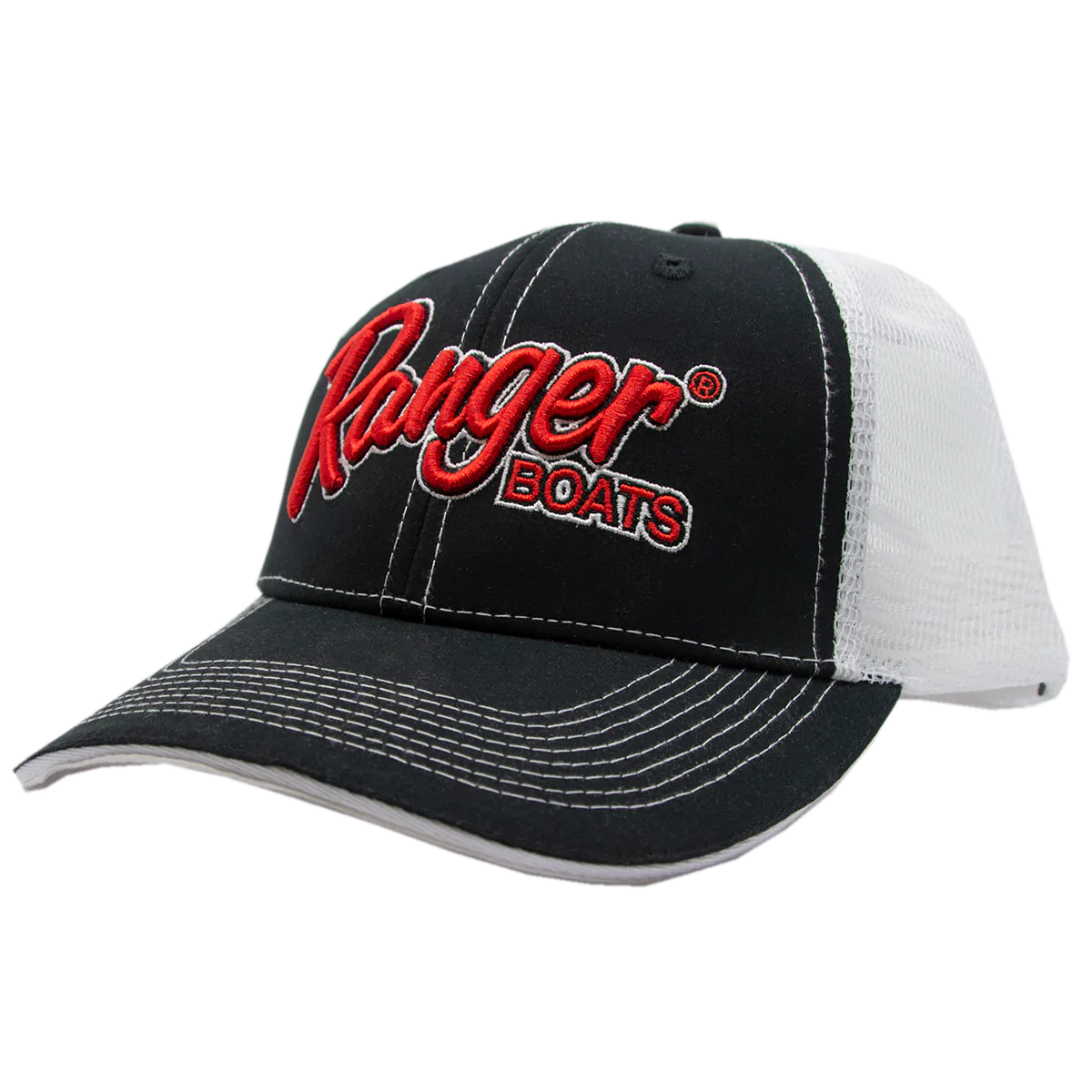 Ranger Classic Mesh Cap - Black/White