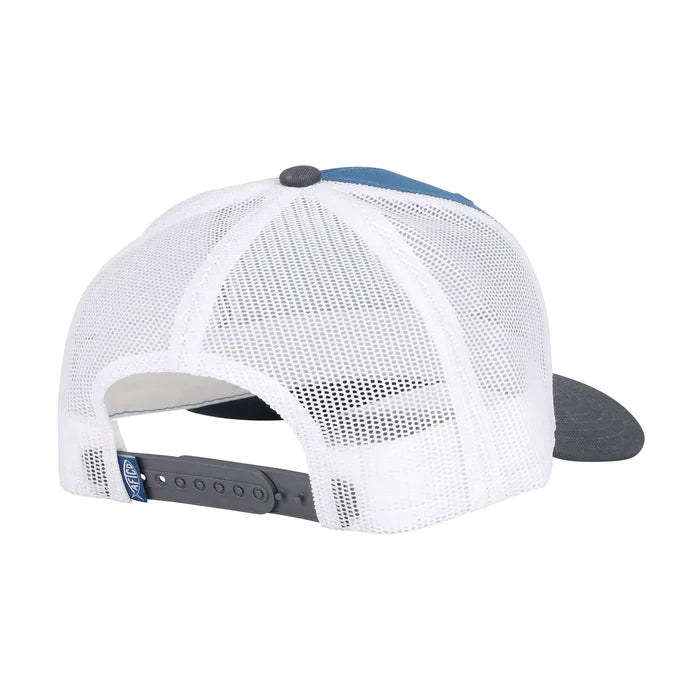 AFTCO Drink Stand Trucker Hat - Dusty Blue
