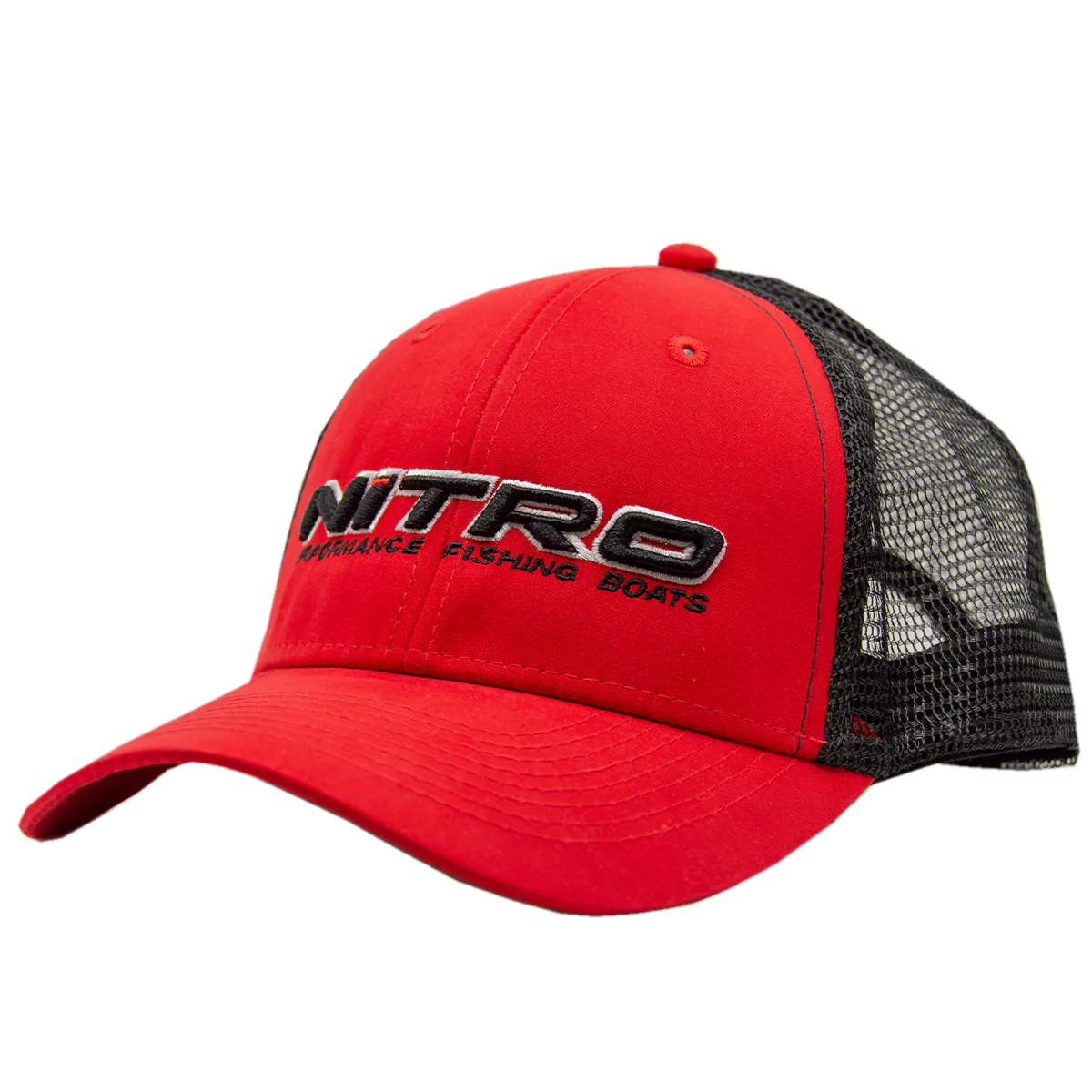 Nitro Mesh Cap - Red/Black