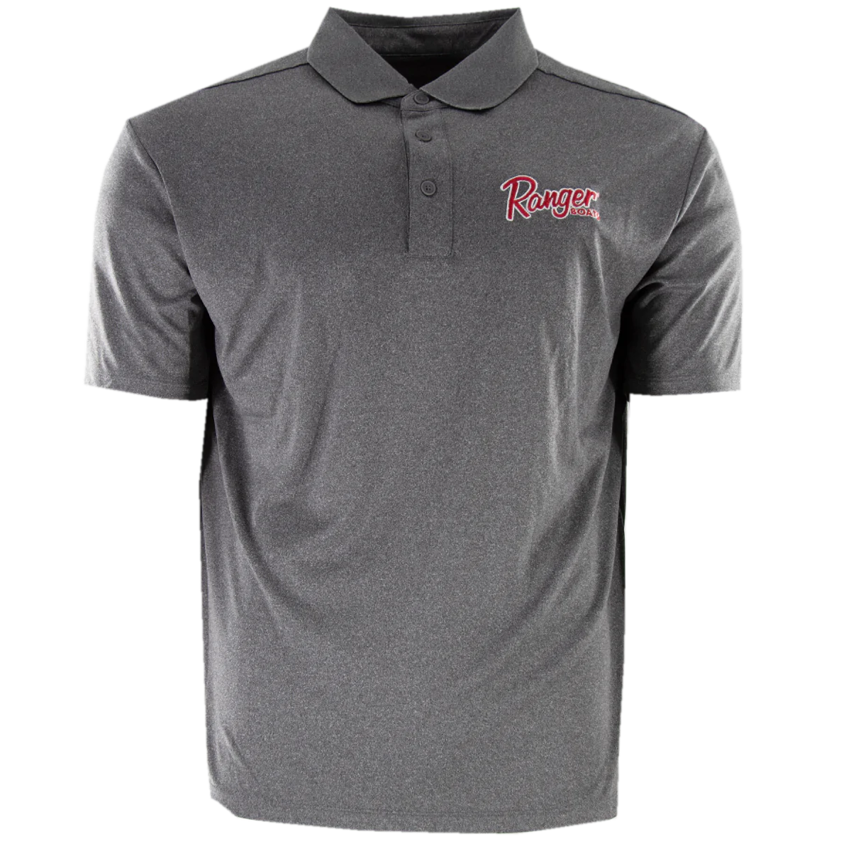 Ranger - Performance Polo - Heather Charcoal