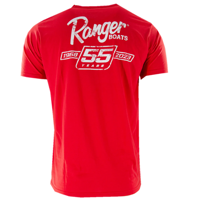 Ranger Distressed 55th Anniversary - Red