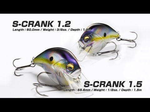 Megabass S-Crank 1.5 – Anglers Choice Marine Tackle Shop