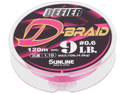 Sunline Defier D-Braid Braided Fishing Line - 131yds